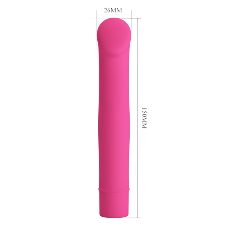 Wibrator punktu G Bogey z zakrzywioną końcówką, 15 cm - 6