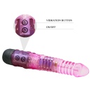 Wibrator Give You Lover - 10 programów wibracji, żebrowany wał, 17,5 cm - 7