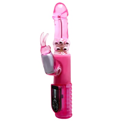 Wibrator króliczek Pleasurizer Legend Toyz - 8 funkcji wibracji i rotacji, niezależna regulacja - 1
