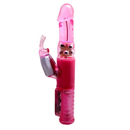 Wibrator króliczek Pleasurizer Legend Toyz - 8 funkcji wibracji i rotacji, niezależna regulacja - 2