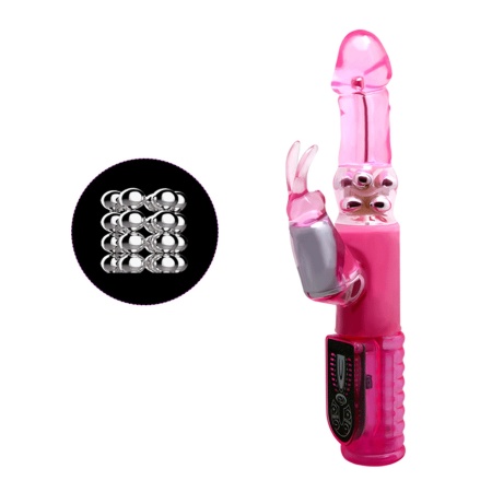 Wibrator króliczek Pleasurizer Legend Toyz - 8 funkcji wibracji i rotacji, niezależna regulacja - 3