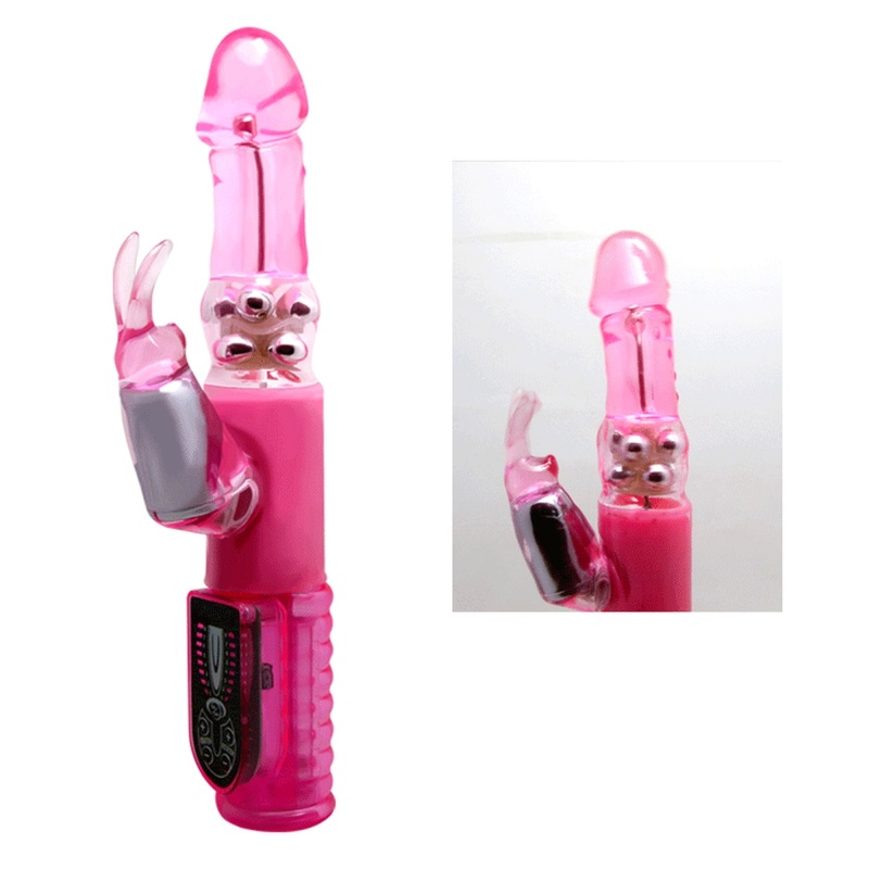 Wibrator króliczek Pleasurizer Legend Toyz - 8 funkcji wibracji i rotacji, niezależna regulacja - 4