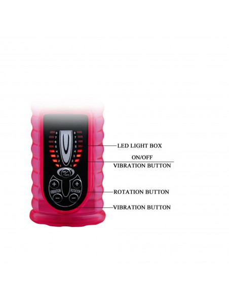 BAILE- Pleasurizer Legend toyz, 8 vibration functions 8 rotation functions  
