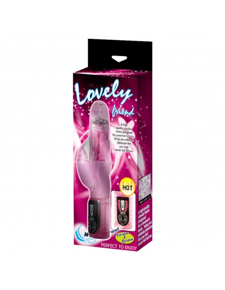 BAILE- LOVELY FRIEND, 8 vibration functions 8 waving modes 