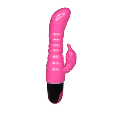 Wibrator BW-048001 zakrzywiony z TPR, 22,5 cm × 4 cm, 1 tryb wibracji - 1