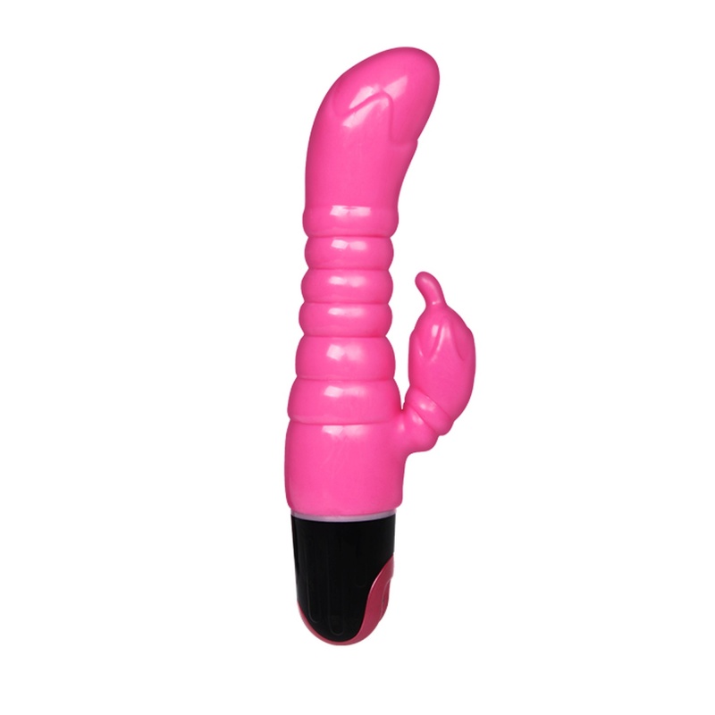 Wibrator BW-048001 zakrzywiony z TPR, 22,5 cm × 4 cm, 1 tryb wibracji - 1