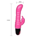 Wibrator BW-048001 zakrzywiony z TPR, 22,5 cm × 4 cm, 1 tryb wibracji - 4