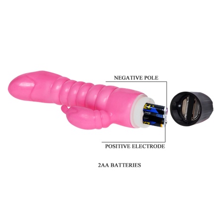 Wibrator BW-048001 zakrzywiony z TPR, 22,5 cm × 4 cm, 1 tryb wibracji - 6