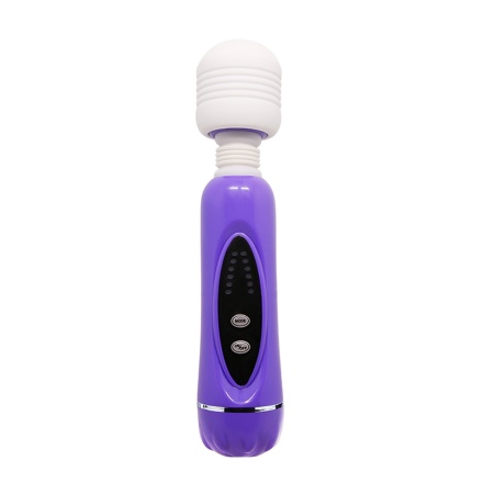 Masażer Magical Massager - 12 funkcji wibracji, 3 wymienne nakładki silikonowe i regulacja prędkości - 2