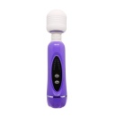 Masażer Magical Massager - 12 funkcji wibracji, 3 wymienne nakładki silikonowe i regulacja prędkości - 2