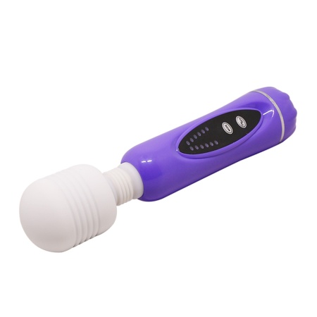 Masażer Magical Massager - 12 funkcji wibracji, 3 wymienne nakładki silikonowe i regulacja prędkości - 4