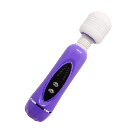 Masażer Magical Massager - 12 funkcji wibracji, 3 wymienne nakładki silikonowe i regulacja prędkości - 5