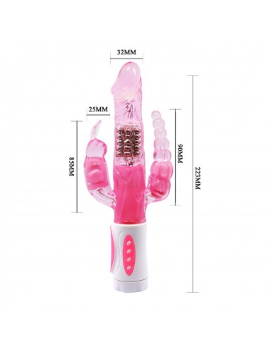 PRETTY LOVE- Pretty Bunny, 12 vibration functions 4 rotation functions 