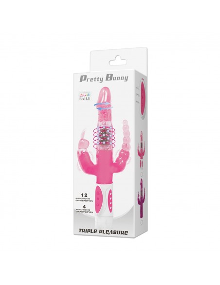 PRETTY LOVE- Pretty Bunny, 12 vibration functions 4 rotation functions 