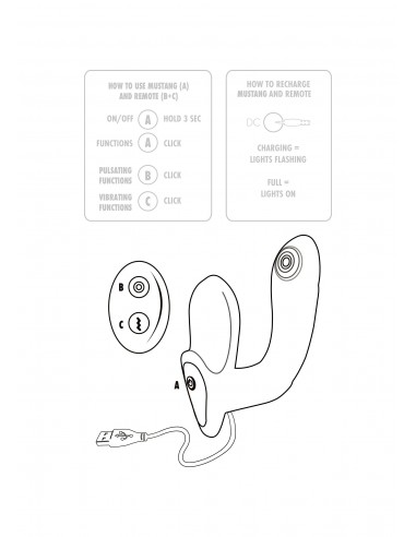 Mustang Prostate Massager