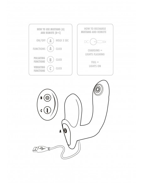 Mustang Prostate Massager