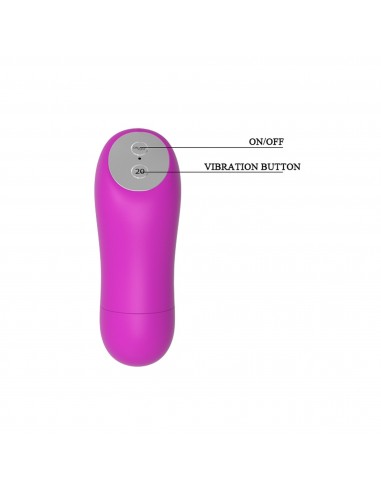 BAILE - MAGIC X20, 20 vibration functions Wireless remote control 