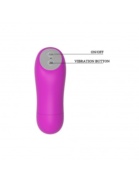 BAILE - MAGIC X20, 20 vibration functions Wireless remote control 