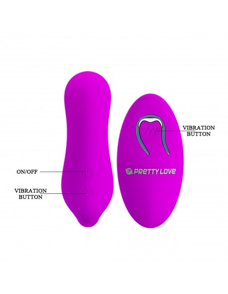 PRETTY LOVE - 12 vibration functions Wireless remote control 