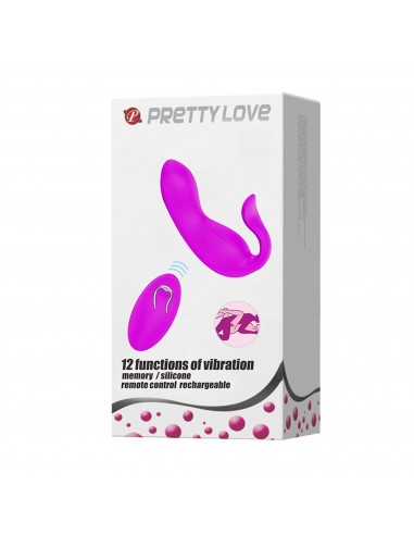 PRETTY LOVE - 12 vibration functions Wireless remote control 