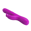 Wibrator królik Reese z rotacją i pchnięciami 24,8 cm - 4