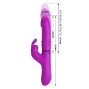 Wibrator królik Reese z rotacją i pchnięciami 24,8 cm - 5