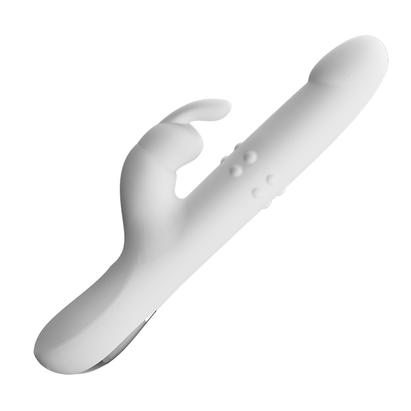 Wibrator królik Reese z wibracjami, rotacją i pchnięciami, 24,8 cm - 3