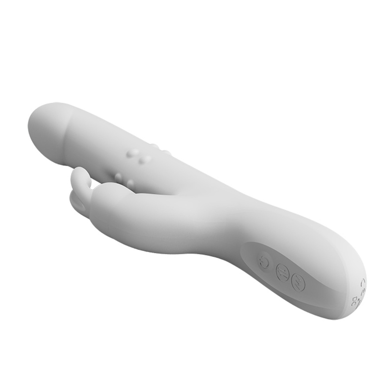 Wibrator królik Reese z wibracjami, rotacją i pchnięciami, 24,8 cm - 4