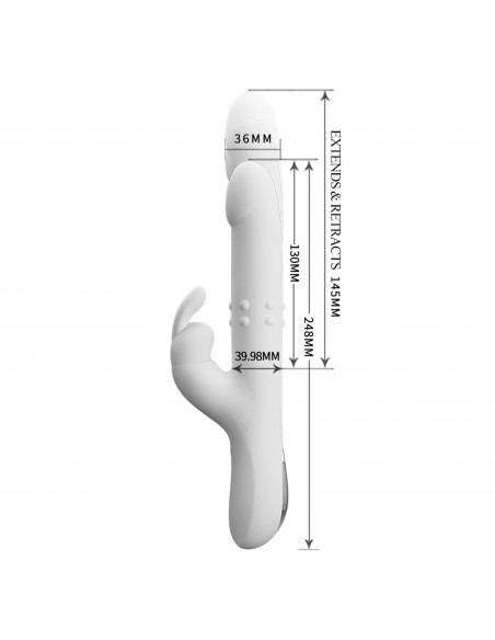 PRETTY LOVE - Reese, 12 vibration functions 4 rotation functions 4 thrusting settings