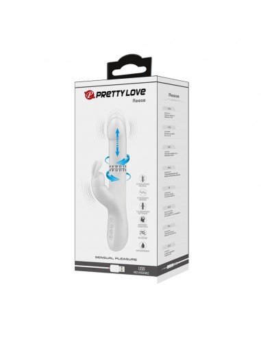 PRETTY LOVE - Reese, 12 vibration functions 4 rotation functions 4 thrusting settings