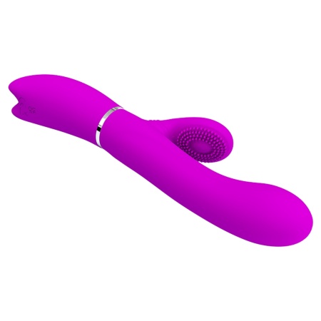Wibrator Clitoris 20,8 cm z ruchami liżącymi i wibracjami - 4