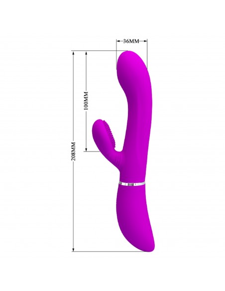 PRETTY LOVE - Clitoris Vibrator, 12 vibration functions Memory function 4 licking settings 