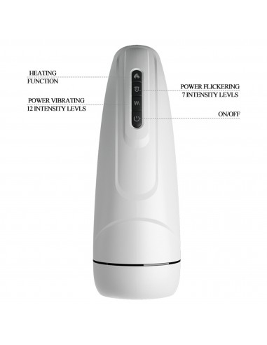 PRETTY LOVE - MARISSA, 12 vibration functions Heating temperature up to 48℃ Sex talk Memory function 7 licking modes 