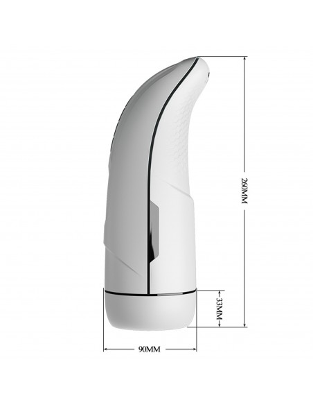 PRETTY LOVE - MARISSA, 12 vibration functions Heating temperature up to 48℃ Sex talk Memory function 7 licking modes 