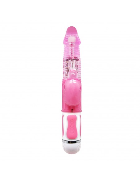 BAILE- Fasination Vibrator Pink,12 vibration functions 4 rotation functions