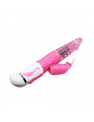 BAILE- Fasination Vibrator Pink,12 vibration functions 4 rotation functions