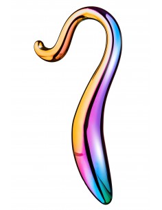 GLAMOUR GLASS ELEGANT CURVED DILDO