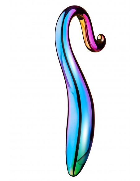 GLAMOUR GLASS ELEGANT CURVED DILDO