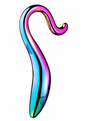 GLAMOUR GLASS ELEGANT CURVED DILDO