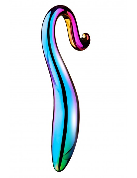 GLAMOUR GLASS ELEGANT CURVED DILDO