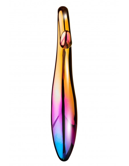 GLAMOUR GLASS ELEGANT CURVED DILDO
