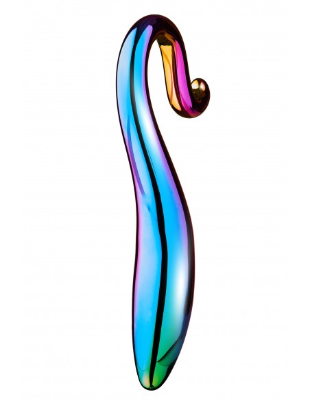 GLAMOUR GLASS ELEGANT CURVED DILDO