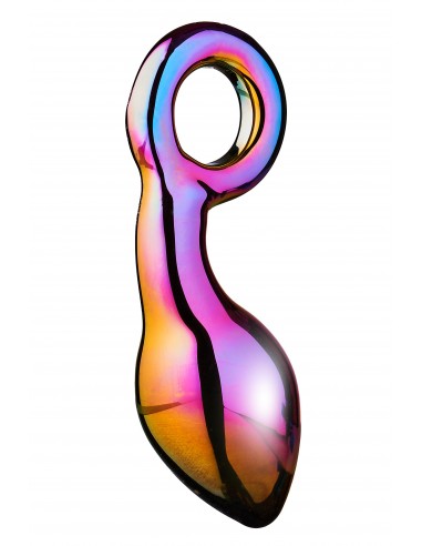 GLAMOUR GLASS CHUNKY RING PLUG