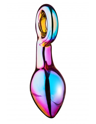 GLAMOUR GLASS CHUNKY RING PLUG