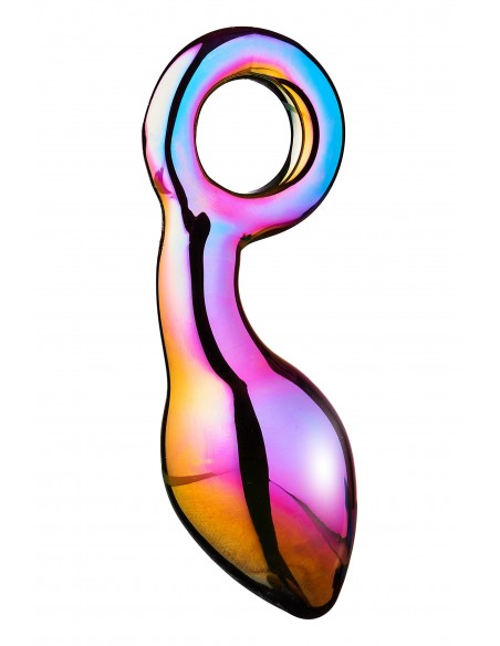 GLAMOUR GLASS CHUNKY RING PLUG