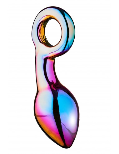 GLAMOUR GLASS CHUNKY RING PLUG