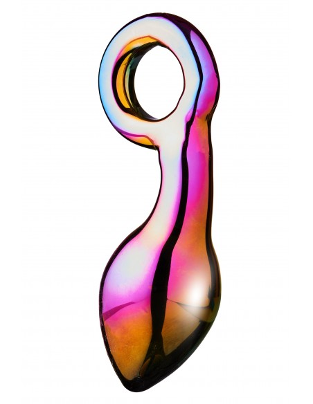 GLAMOUR GLASS CHUNKY RING PLUG