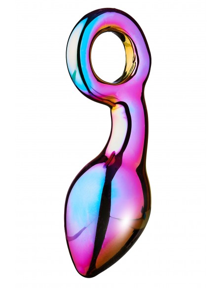 GLAMOUR GLASS CHUNKY RING PLUG