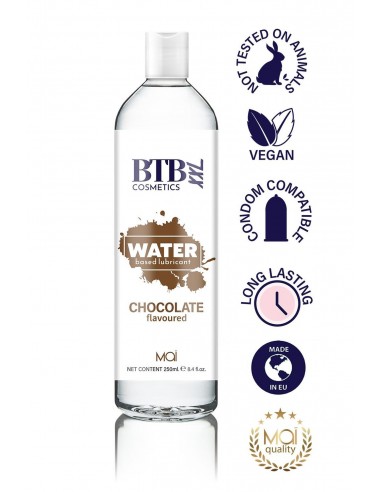 BTB WATER BASED FLAVORED CHOCOLAT LUBRICANT 250ML