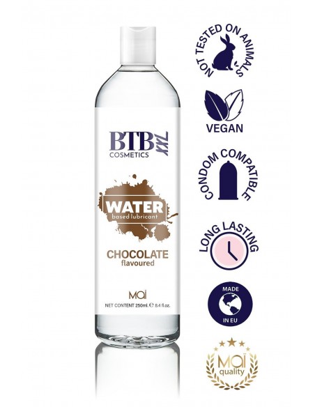 BTB WATER BASED FLAVORED CHOCOLAT LUBRICANT 250ML